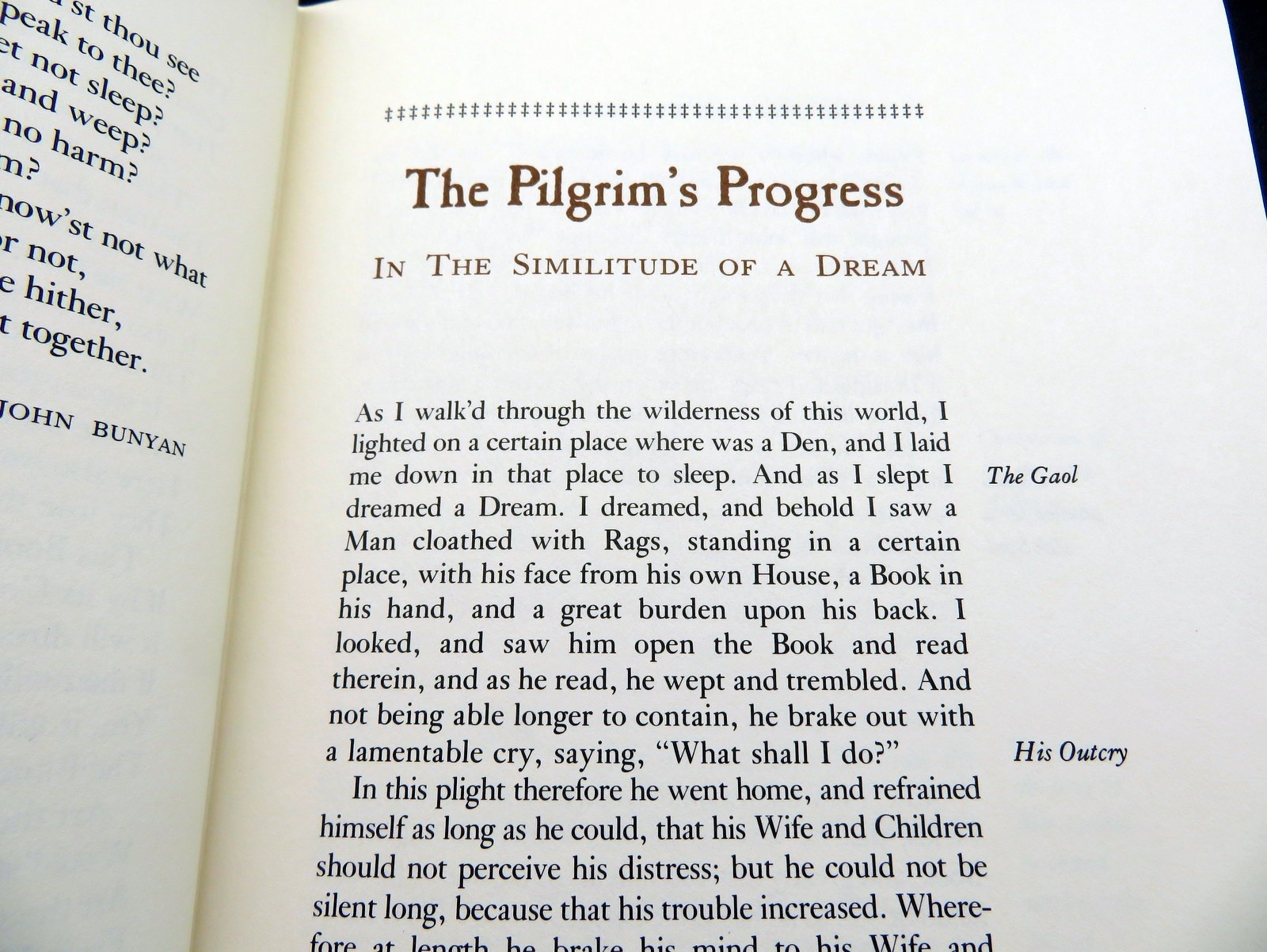 The Pilgrims Progress, John Bunyan, 1981 Franklin Library Ltd Ed, full leather