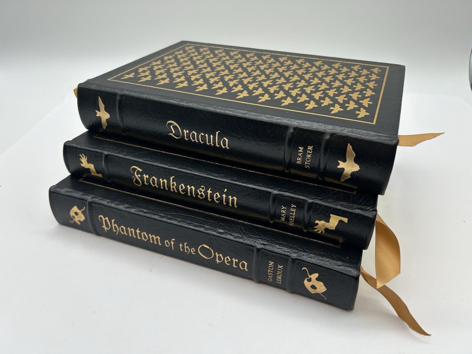DRACULA, PHANTOM, FRANKENSTEIN – Easton Press *Collector’s Ed* Set of 3