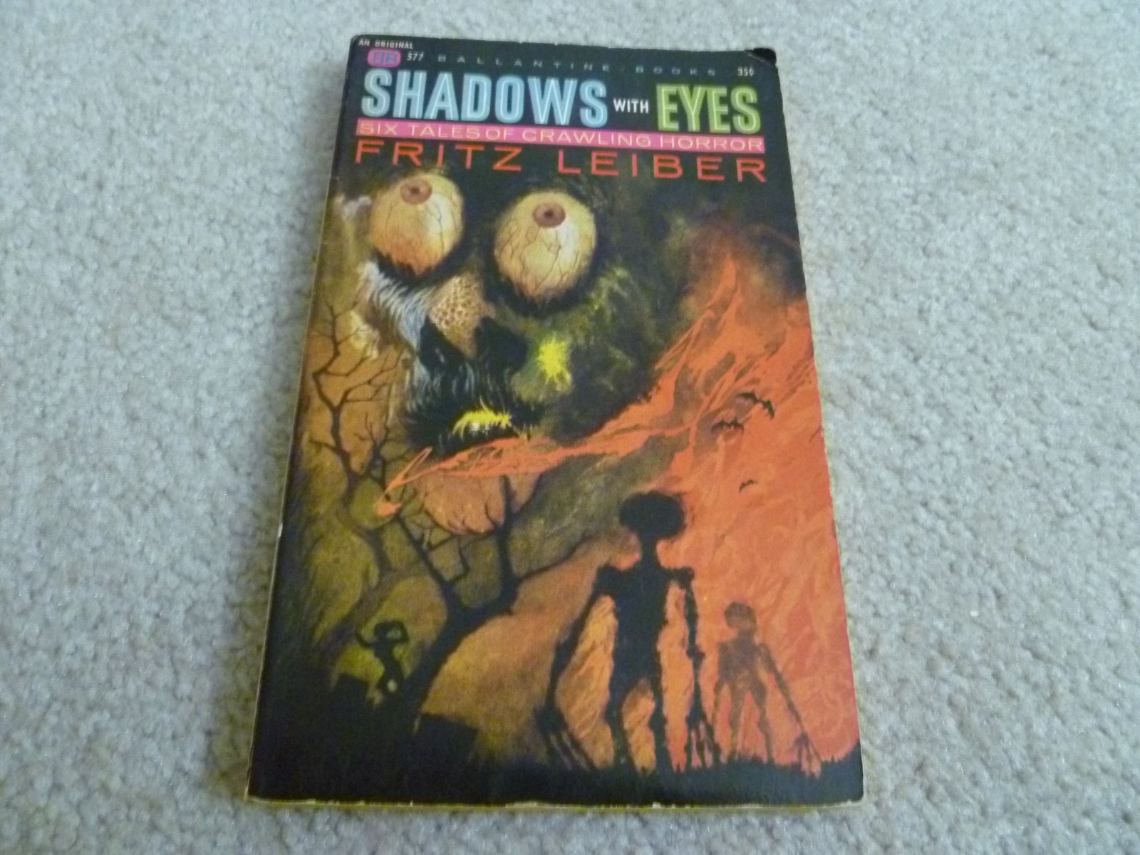 Shadows with Eyes PB Fritz Leiber Ballantine Books 1962 Horror Paperback