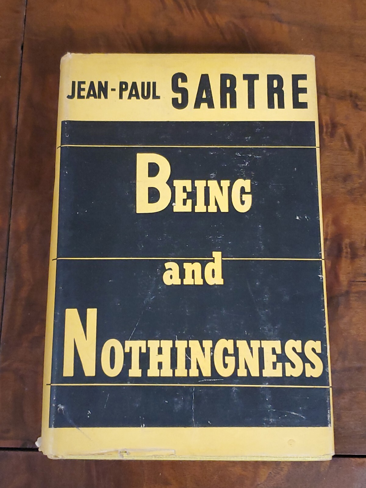 Being and Nothingness by Jean-Paul Sartre / 1956, 1st Ed., Philosophical Library