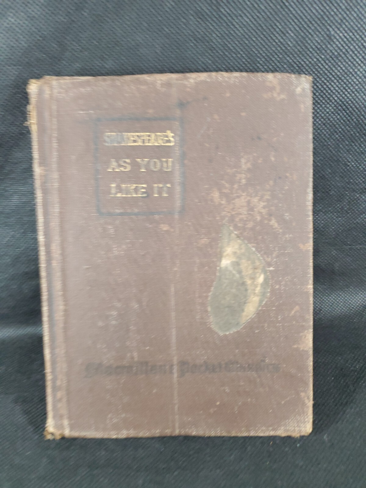 Vtg HC Book Marmillan’s Pocket Classics Shakespeare’s As You Like It 1919 **