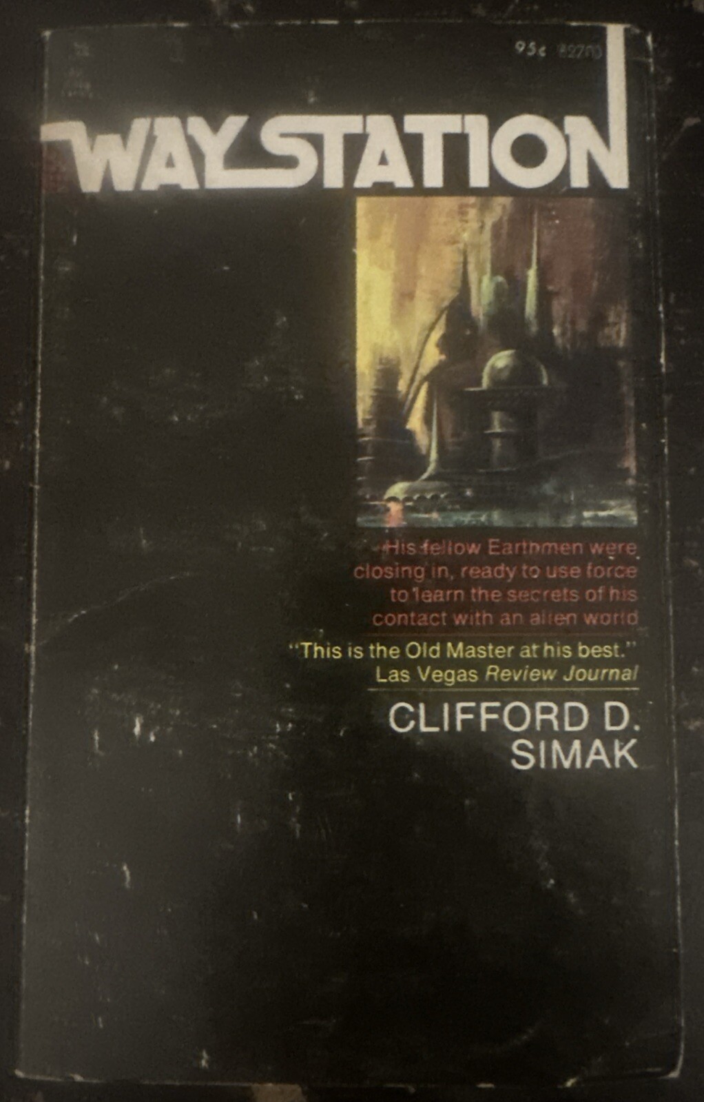 Clifford Simak ‘Waystation’ 1973 Rare Manor Books 3rd Printing SC