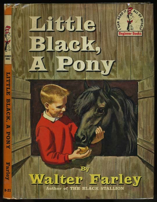 Beginner Books: Little Black, A Pony HB/DJ True First, all points (1961)