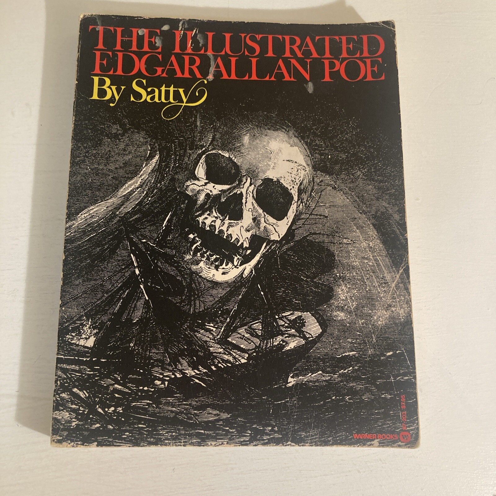 The Illustrated Edgar Allan Poe Paperback Book By Satty Warner Books Press