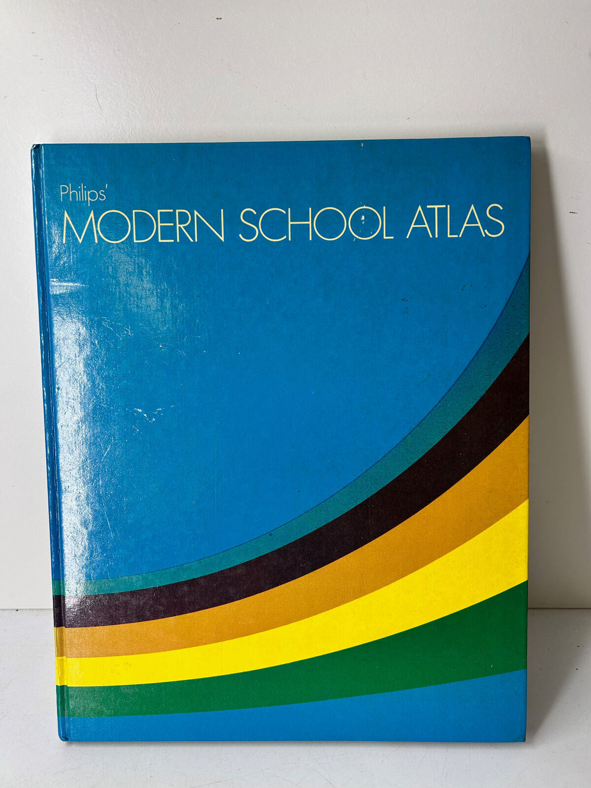 Philip’s Modern School Atlas 78th Edition 1981 Hardcover Geography Reference