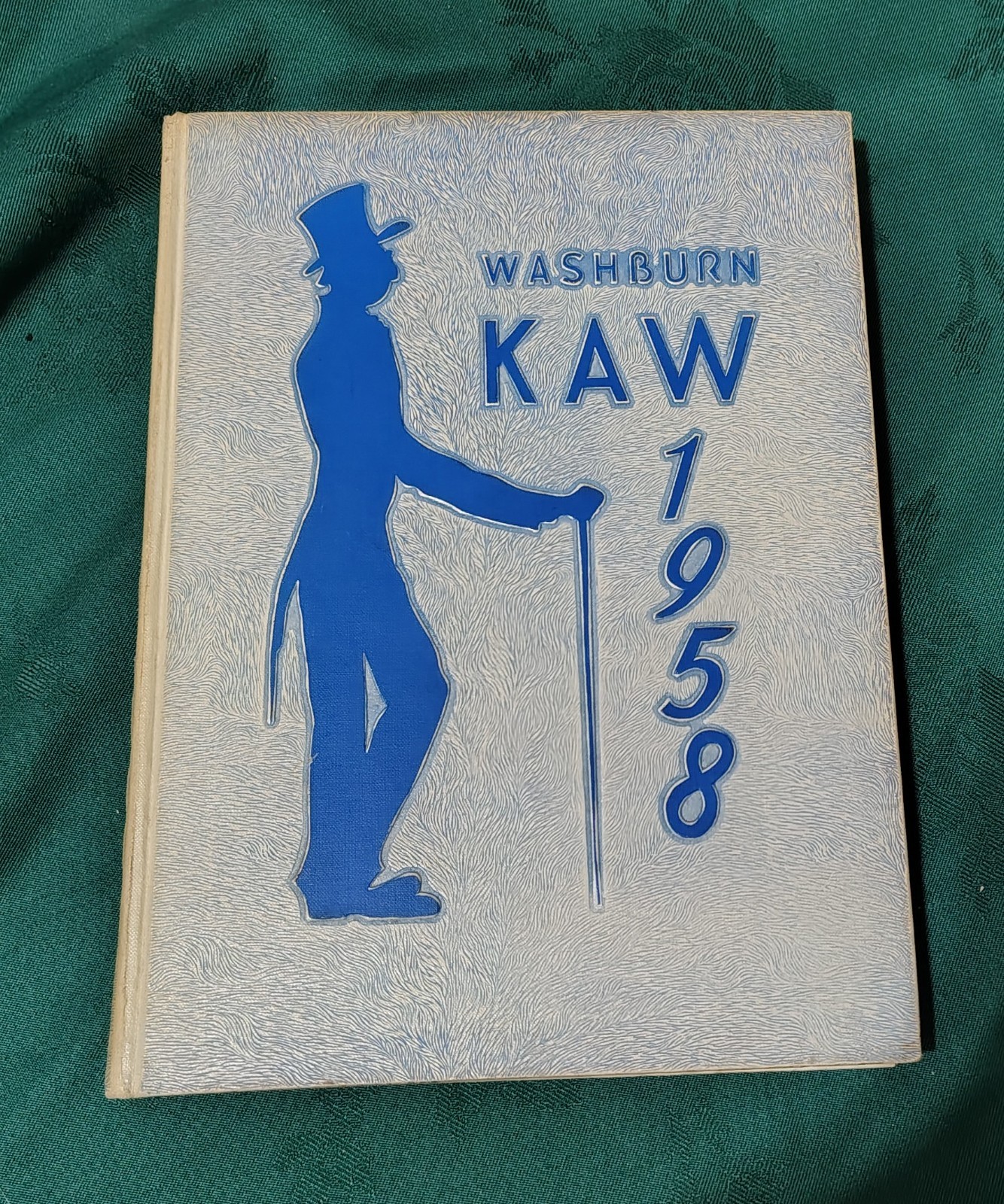 1958 „Kaw“ – Washburn University Yearbook – Topeka, Kansas
