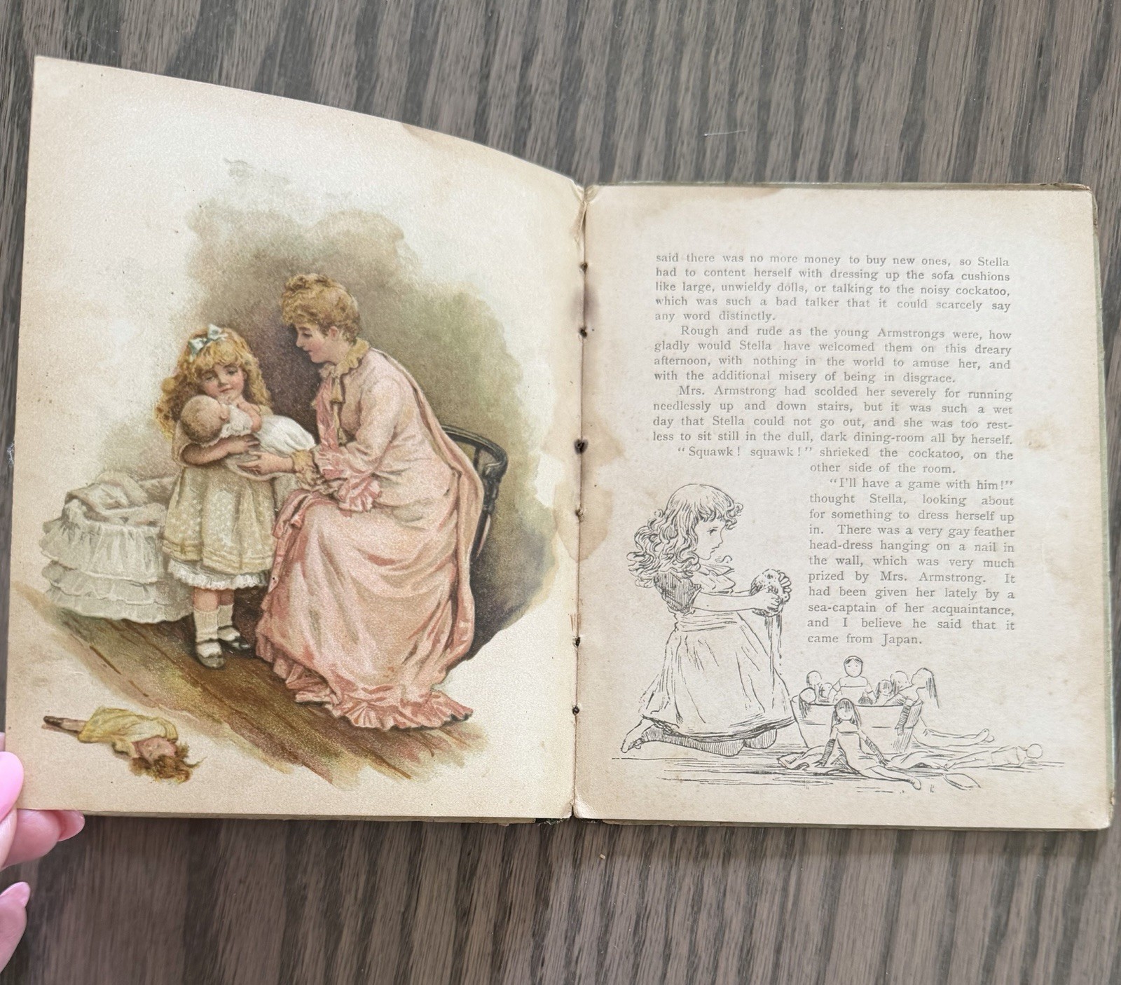 Very Pretty, Victorian Children’s Book Late 1800s, Rare