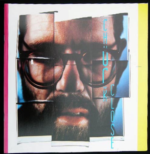 1991 CHUCK CLOSE PHOTO EXHIBIT GUILD HALL EAST HAMPTON NEW YORK
