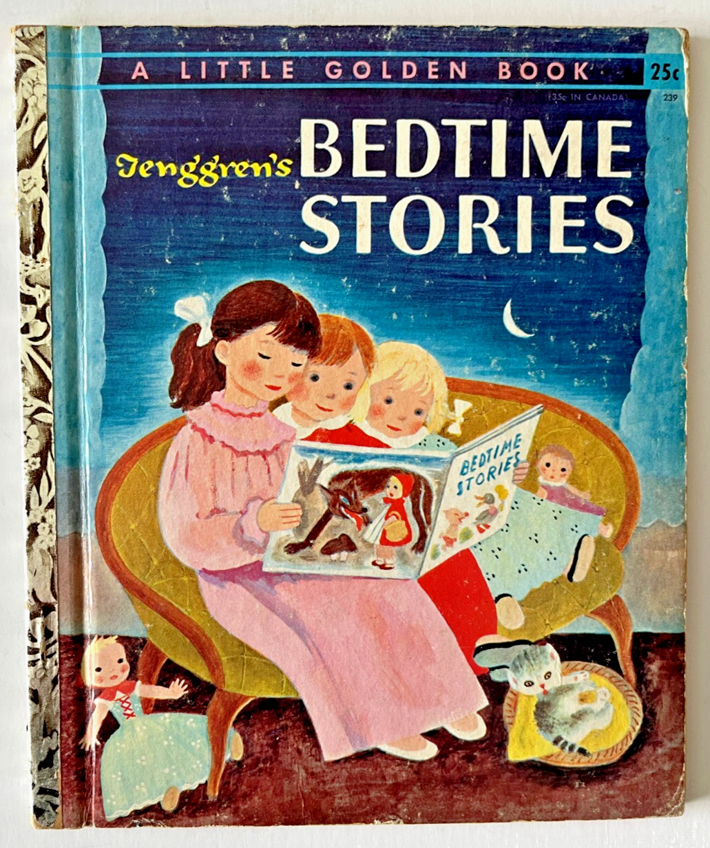 Tenggren’s BEDTIME STORIES ~ vintage childrens 1st A ed. Little Golden Book #239