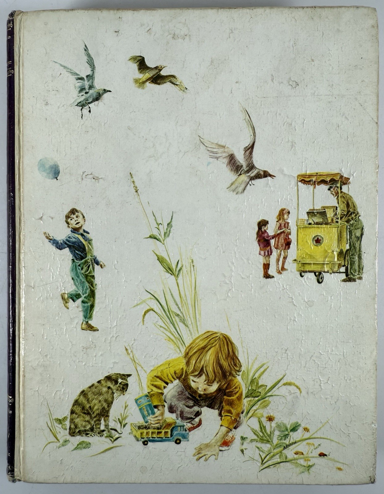 Nursery Rhymes and Tales 1974 The Bookshelf for Boys and Girls Vintage HC