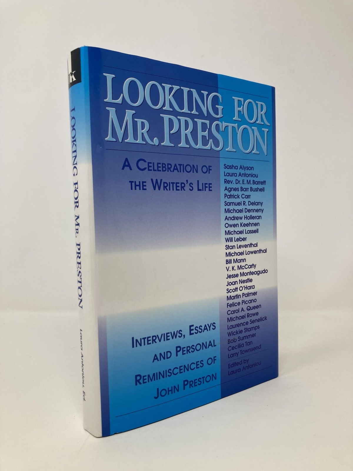 Looking for Mr Preston by Laura Antoniou First 1st Edition LN HC 1995