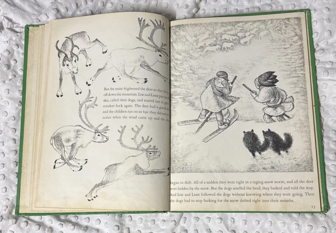 Children Of The North Lights By Ingri & Edgar Paris D’Aulaire 1963 Hardback Book