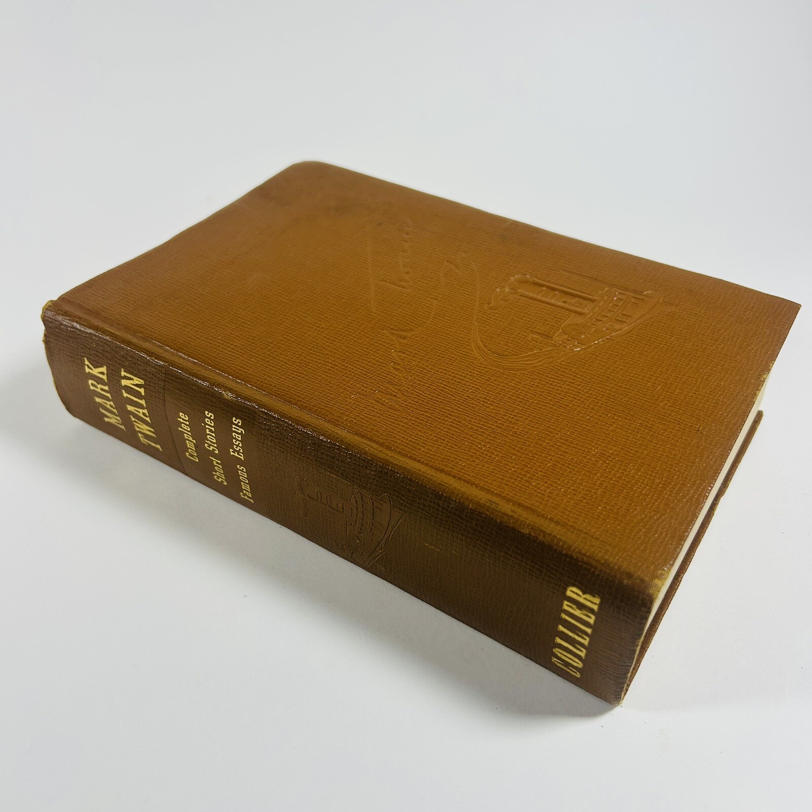 Mark Twain – Complete Short Stories & Famous Essays Book – 1928 Collier Edition