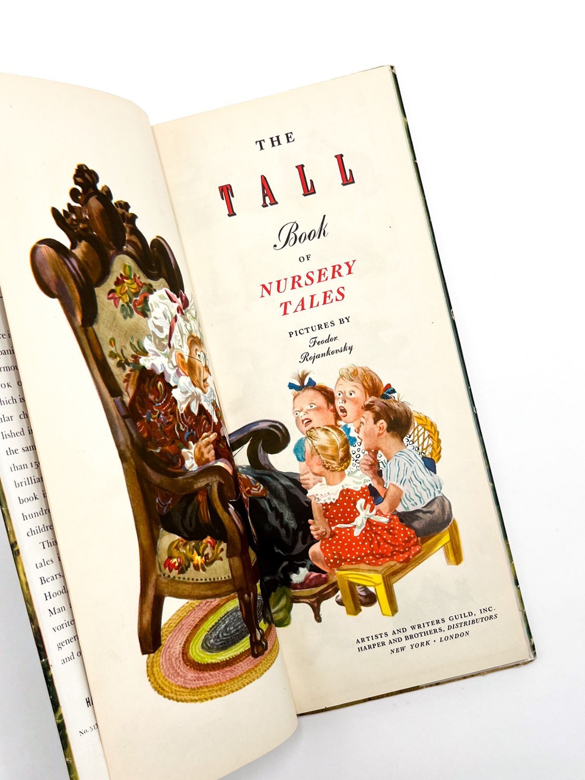Feodor Rojankovsky, Charles Perrault / TALL BOOK OF NURSERY TALES 1st ed 1944