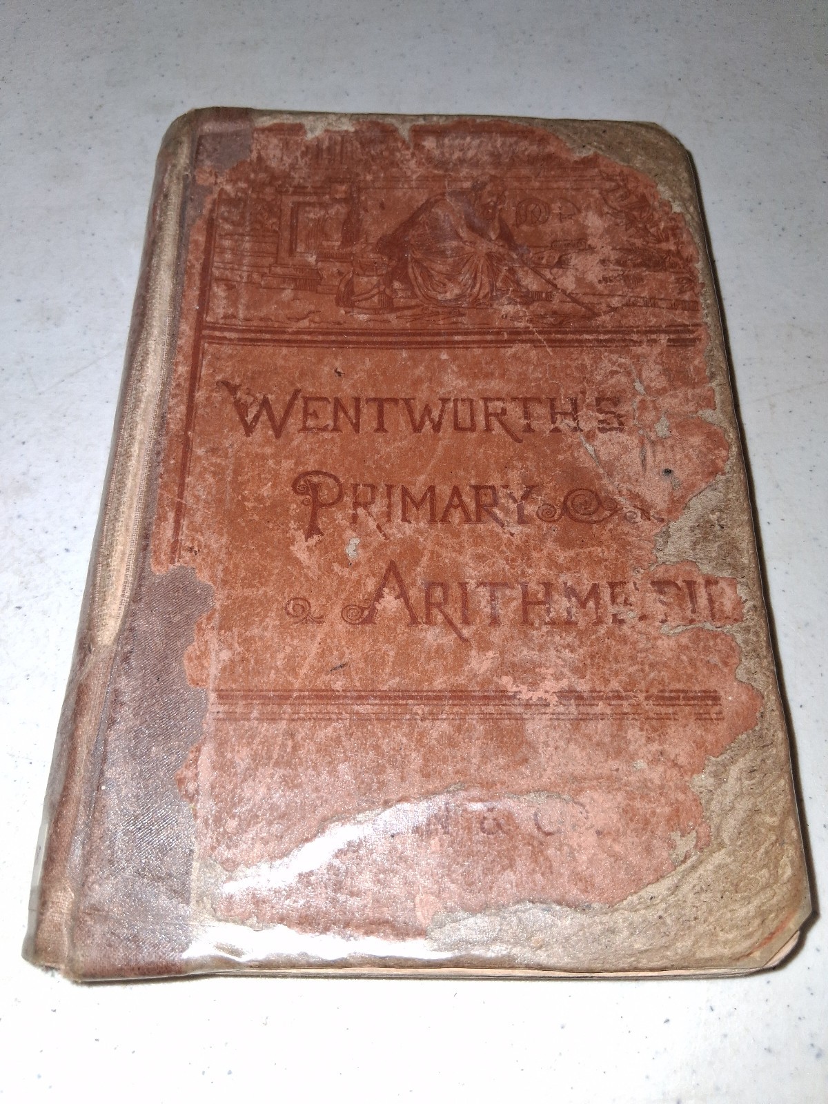 Antique 1889 Wentworth’s Primary Arithmetic By G.A. Wentworth