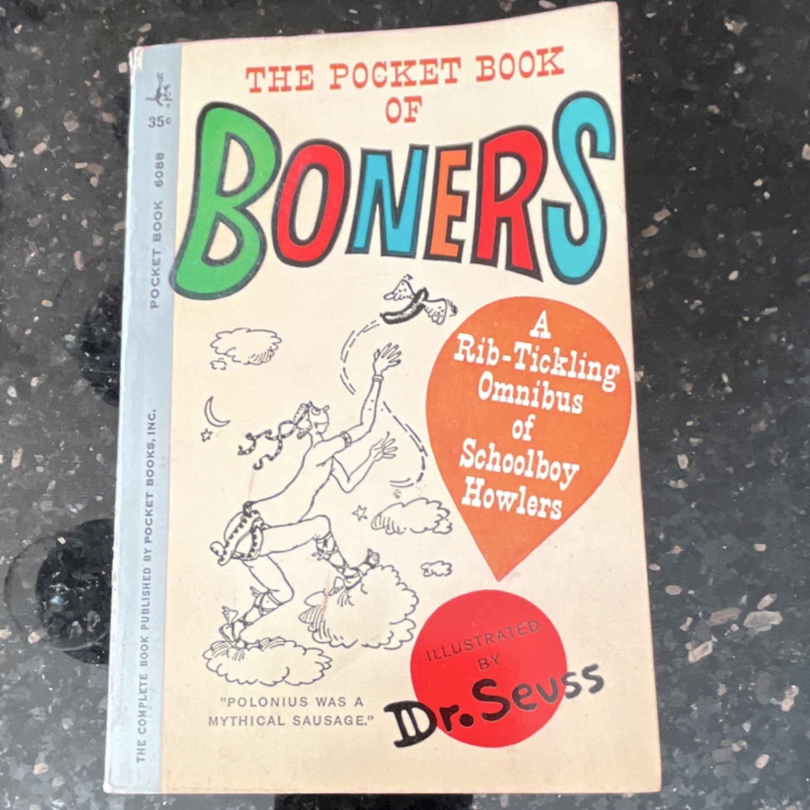 Dr. Seuss Illustrated Vintage Humor Paperback Pocket Books 1961