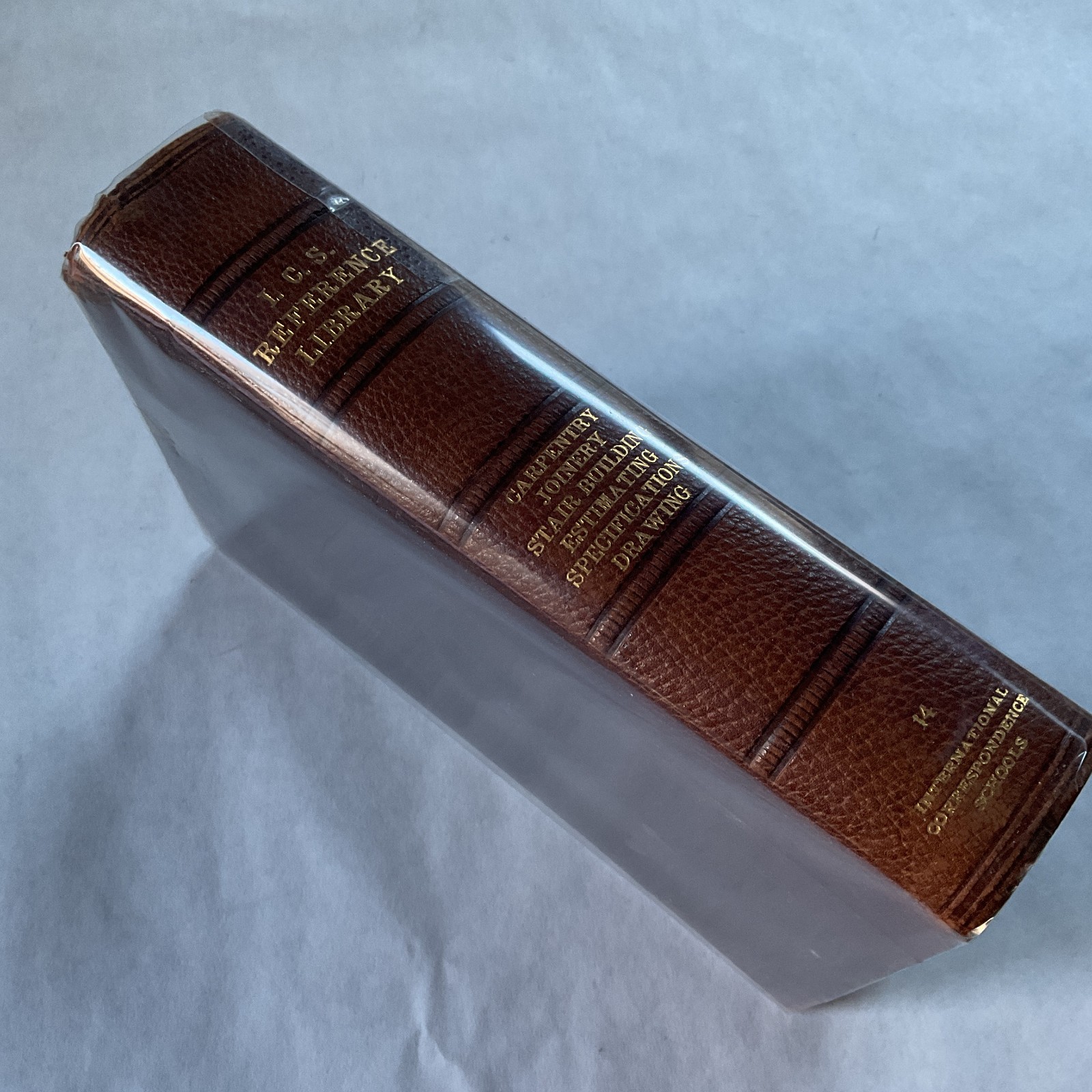 I.C.S. Reference Library Carpentry Joinery 1901/ Illustrated Textbook Woodcraft