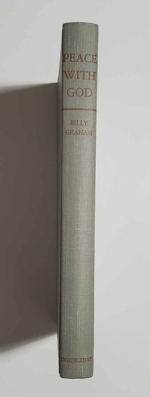 Peace With God By Billy Graham 1953 1st Edition – Signed