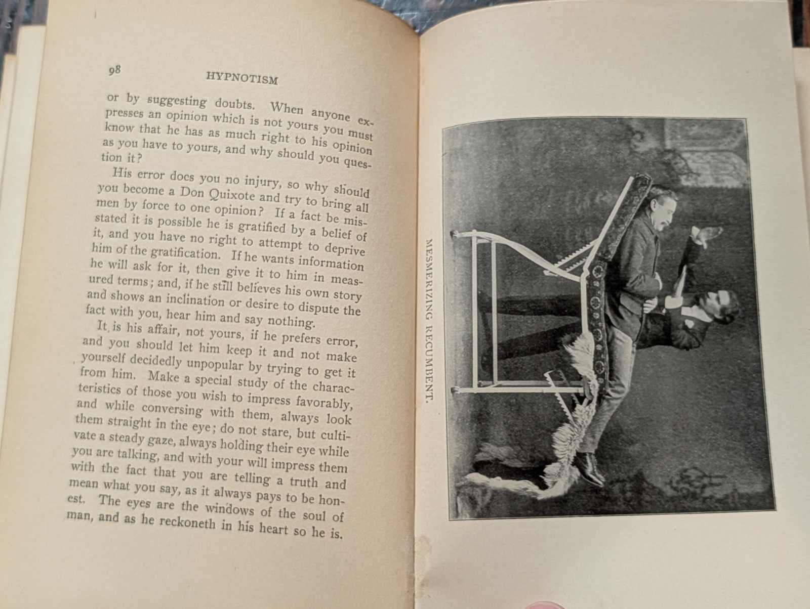 Hypnotism, by L. W. De Laurence, Rare 1st Edition, 1900