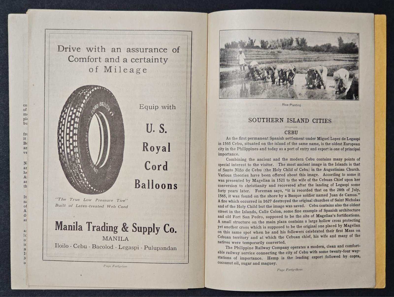 Manila And The Philippines American Express Travel Department Booklet 1926 HTF