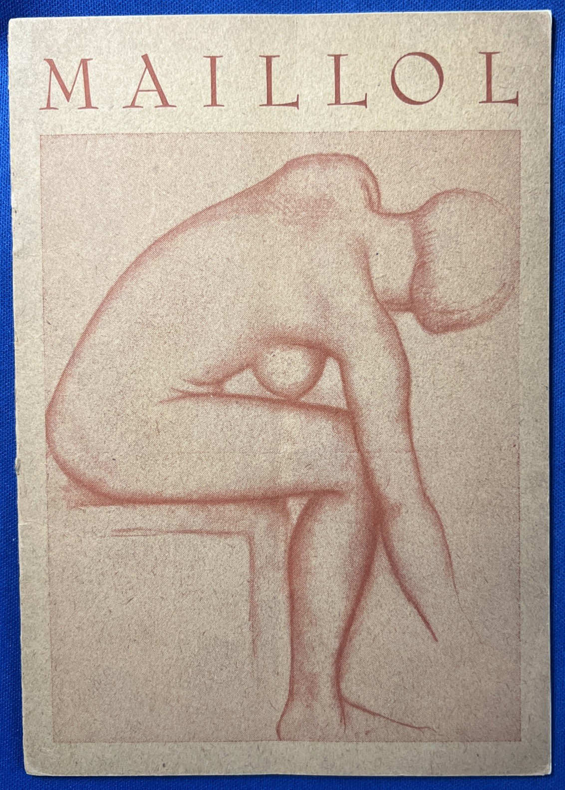vintage book: 1951 ARISTIDE MAILLOL (1861-1944) Buchholz gallery catalog 16pgs