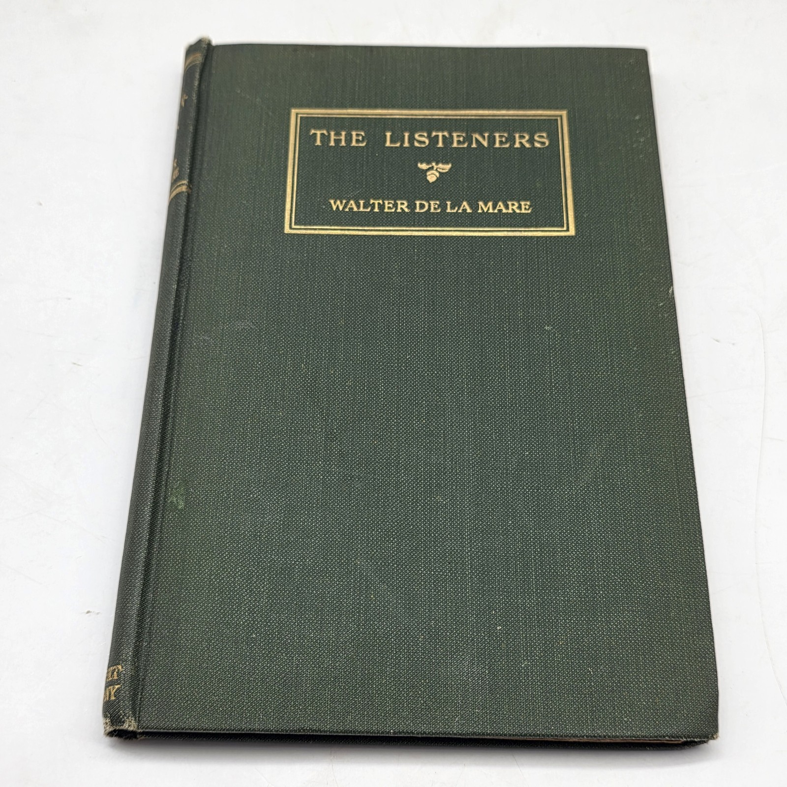 THE LISTENERS AND OTHER POEMS WALTER DE LA MARE 1916 1st EDITION Henry Holt Co