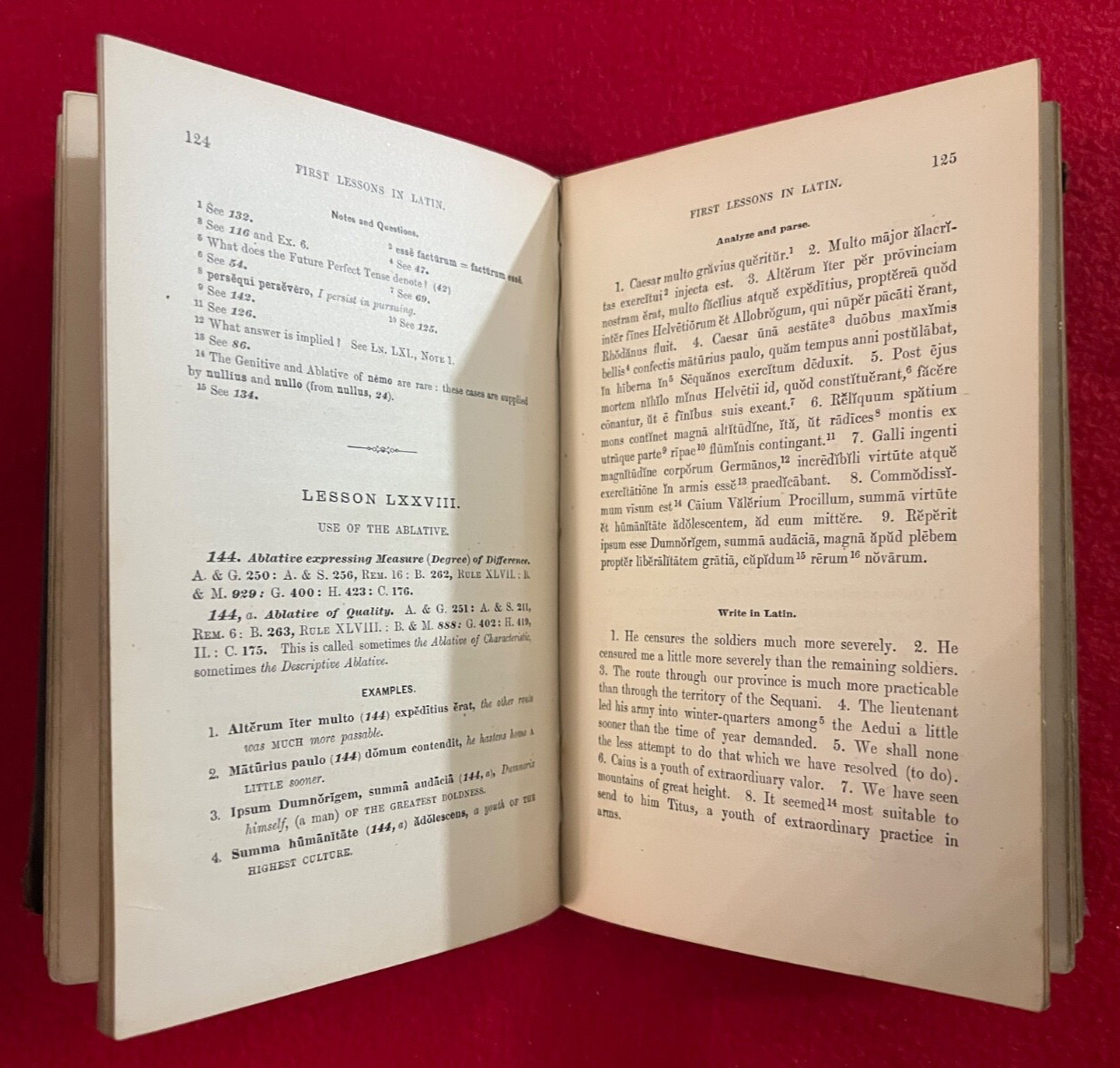Antique First Lessons in Latin: …Grammars By Elisha Jones 1885 Carla Laemmle