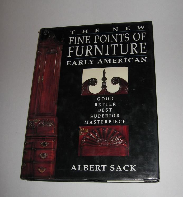 Book, The New Fine Points of Furniture by Albert Sack (1993)