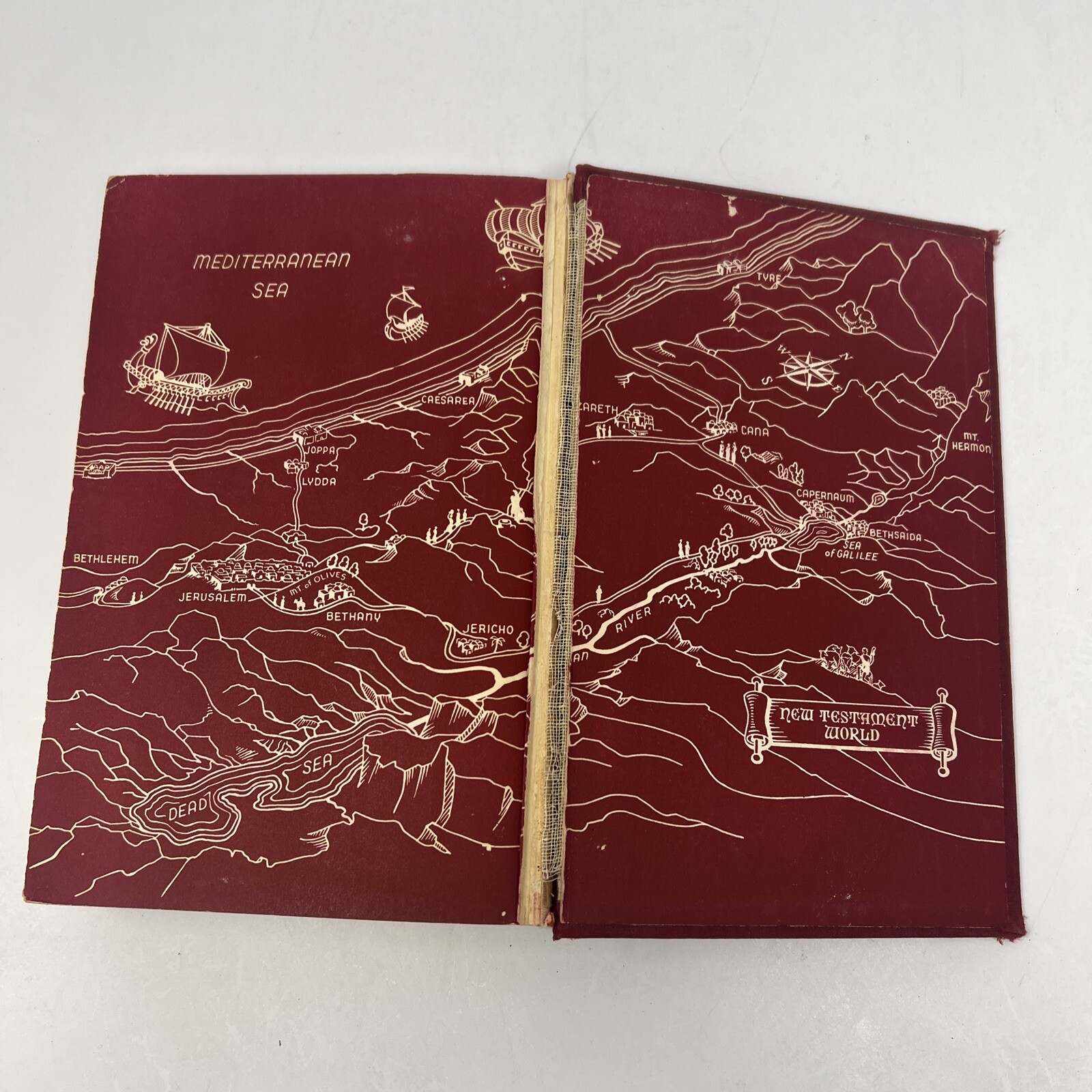 Hurlbut’s story of the Bible 1957 Ralph Pallen Coleman Illustrated New Edition