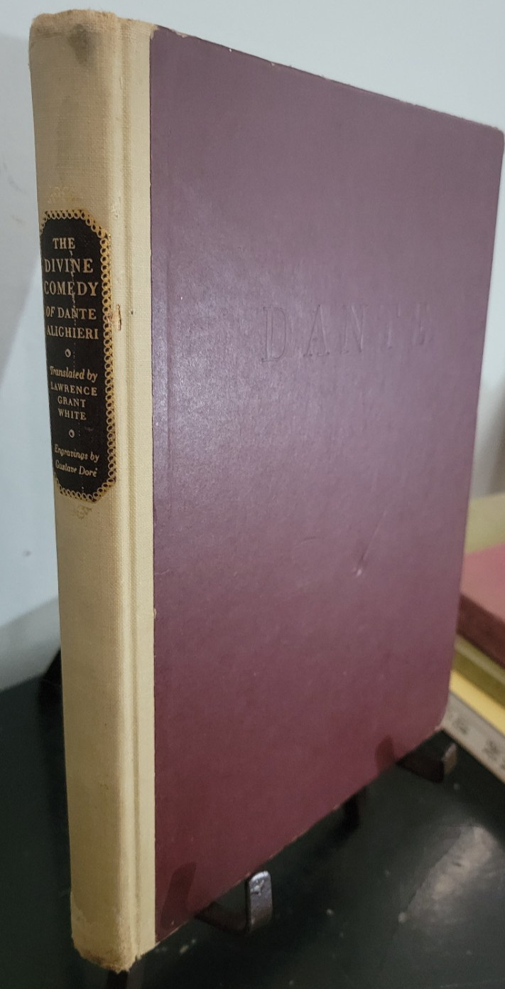 The Divine Comedy Dante Alighieri 1948 Pantheon Hardcover Dore Illustrations