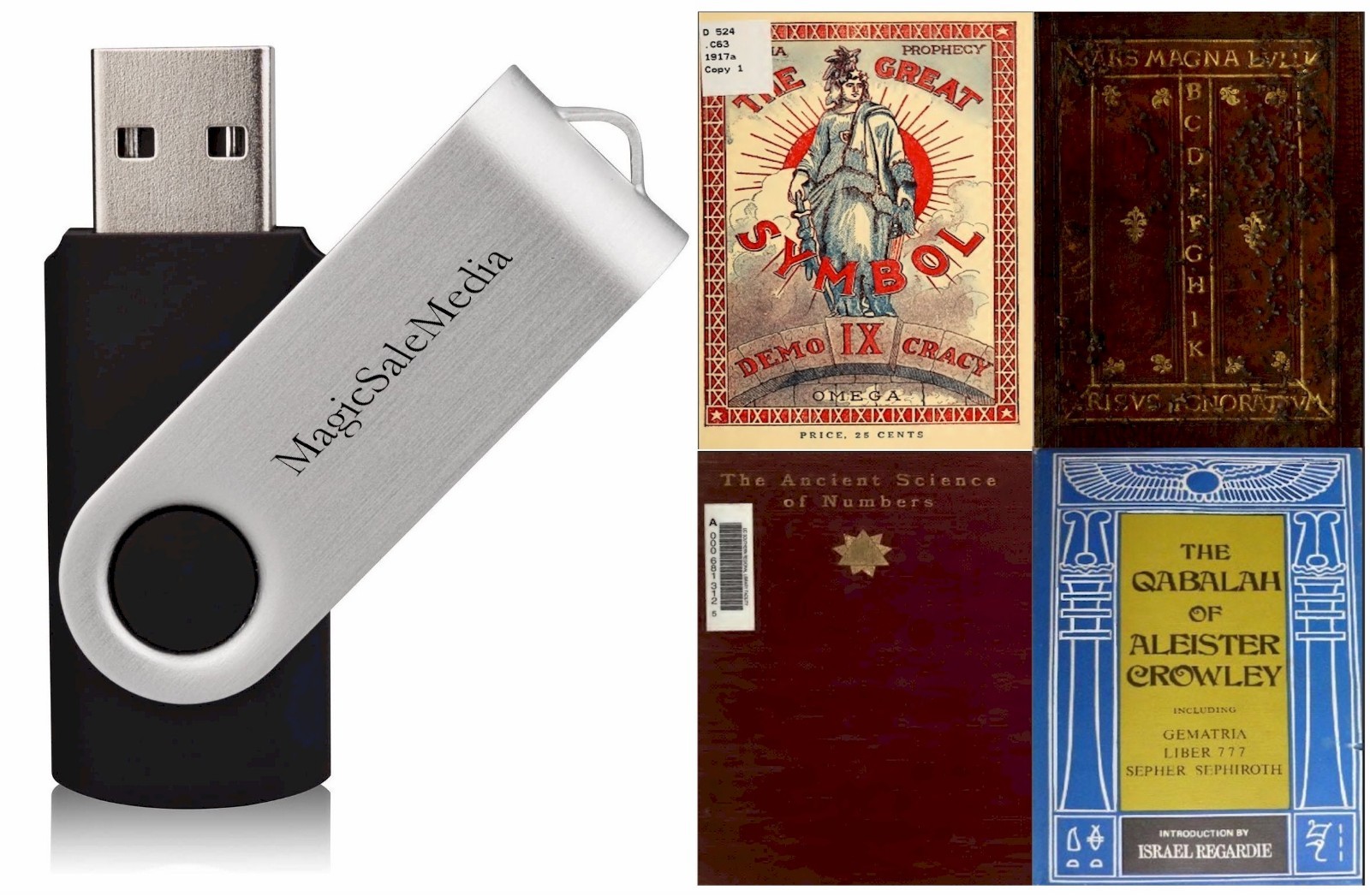 54 Books on NUMEROLOGY – Secrets of Numbers Kabbalah Astrology Fortune on USB