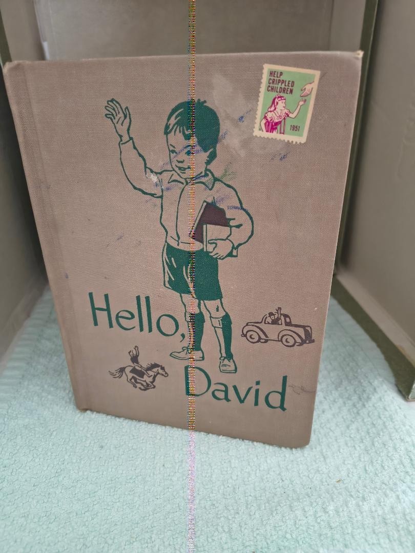 Vintage 1949 Children’s School Book Social Studies Hello David Scott Foresman