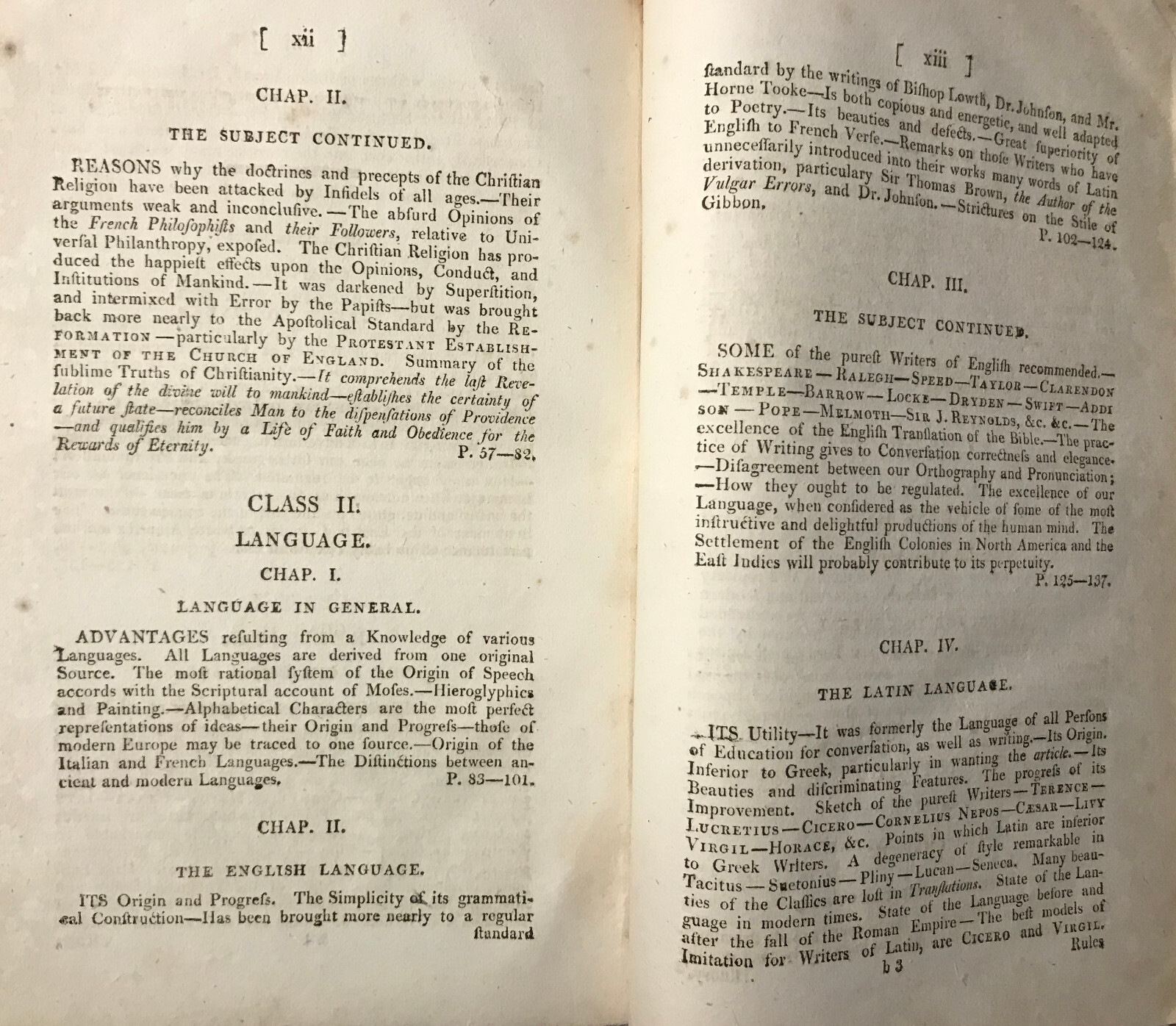 1809 Book Elements of General Knowledge Principal Branches of Literature Science