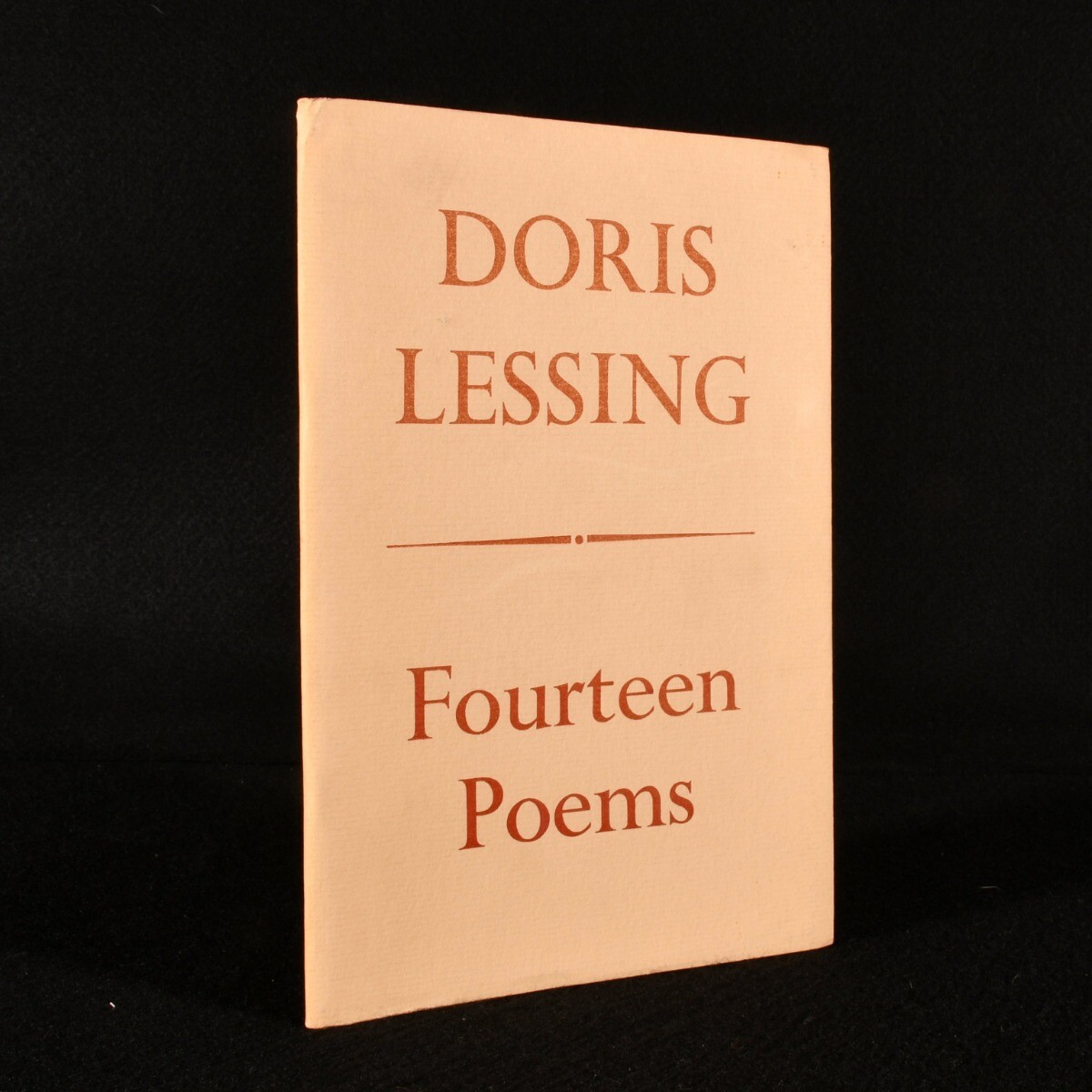 1959 Fourteen Poems by Doris Lessing Limited Ed Scorpion Press