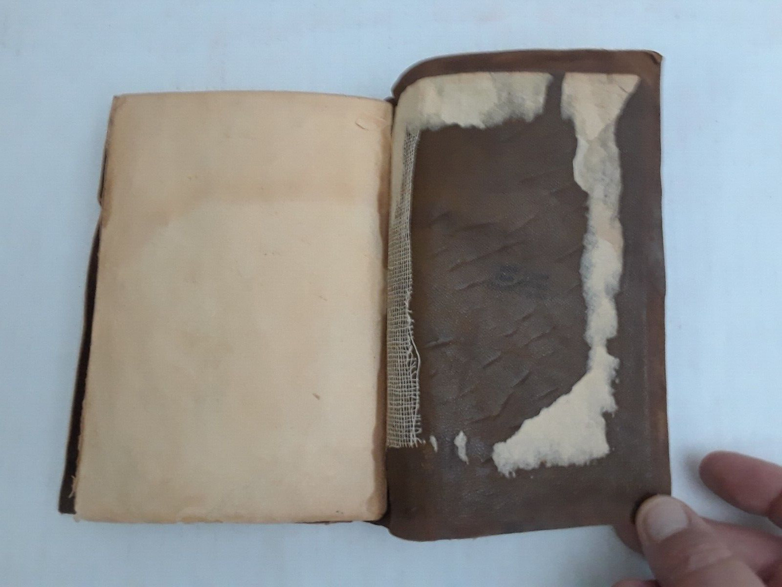 Antique Soft Suede Leather Bound Longfellow’s Courtship of Miles Standish Book