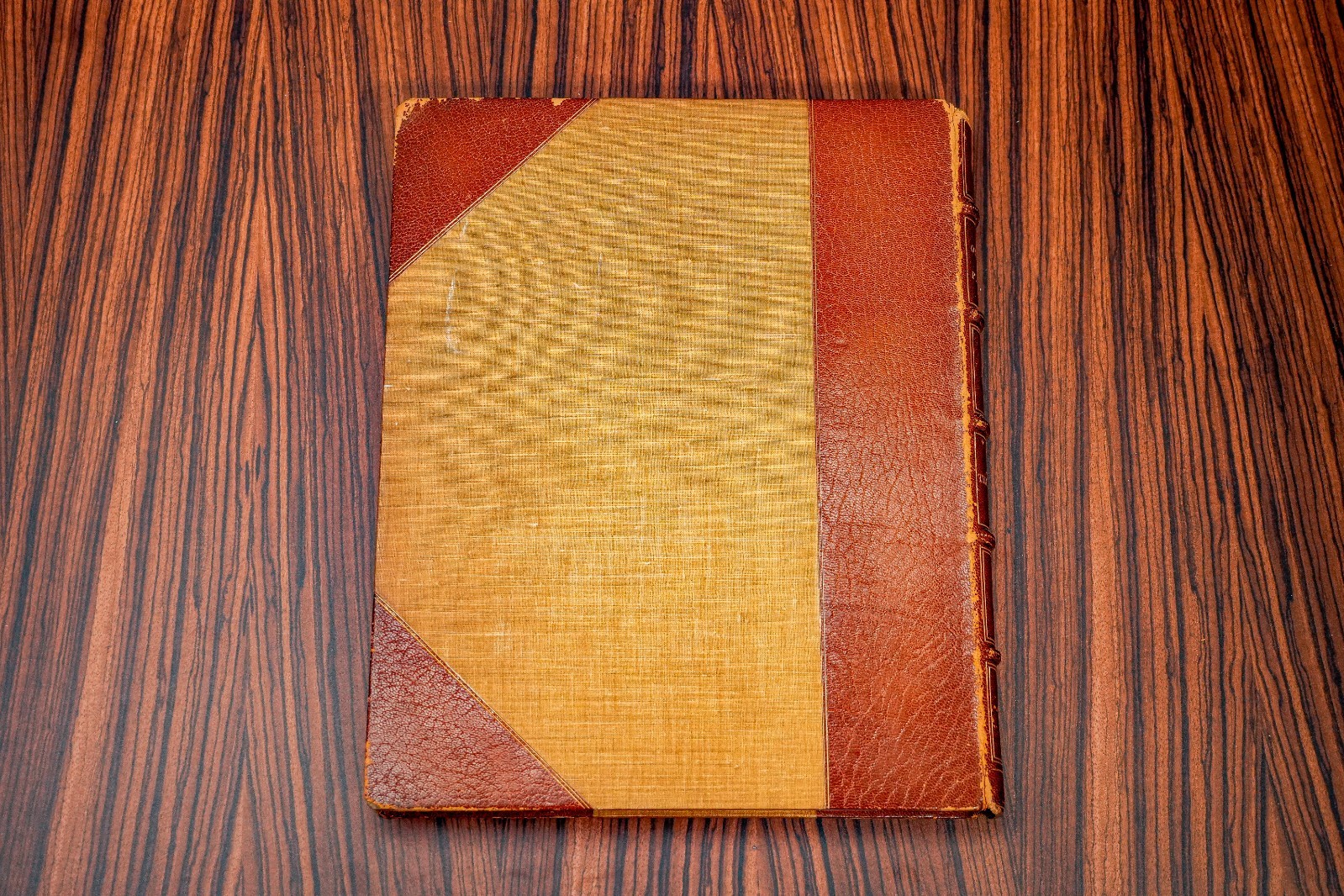 First Edition Oversized Orphan Pimlico William Thackeray Antique Leather Book