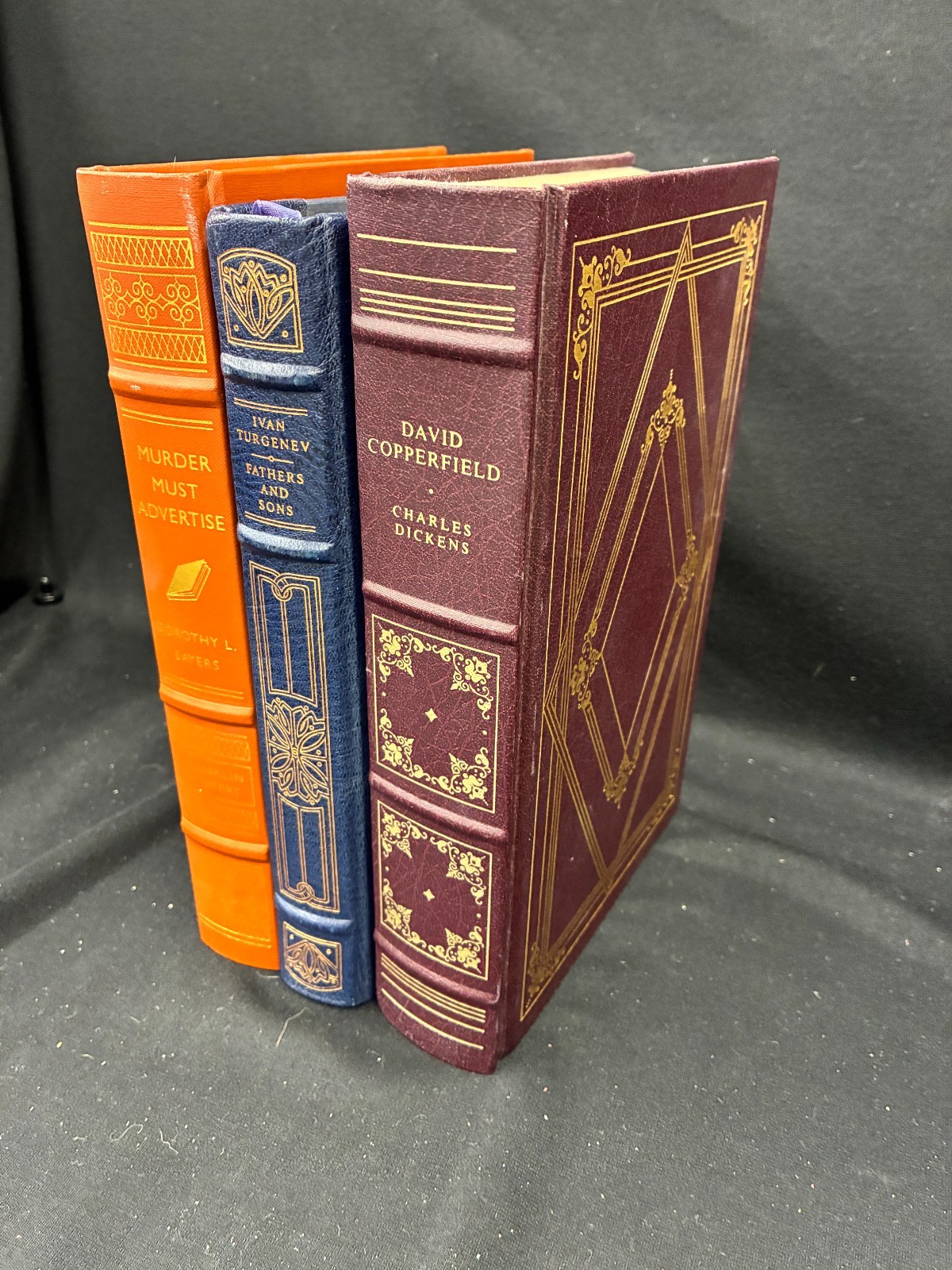 Lot of 3 Franklin Library Classics, 1980-89, Leather Bound, Gilt Edged, mn5700