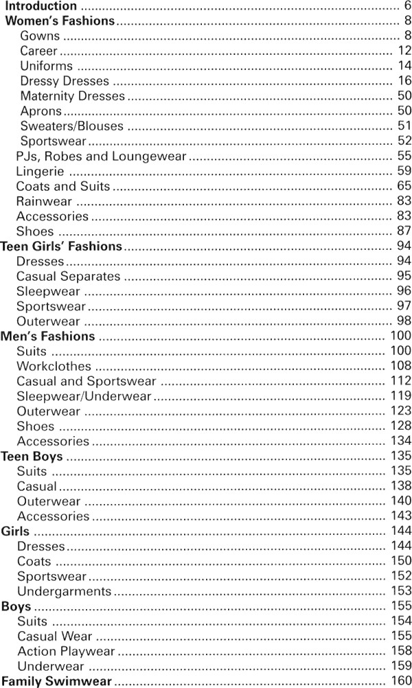 1930s Sears Catalog Reprint Collector ID Guide Ladies Vintage Fashions Dress Etc