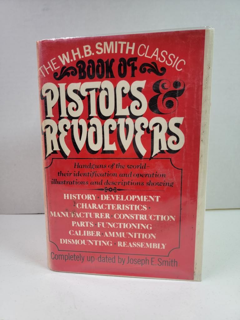 Book of Pistols and Revolvers WHB Smith 1968 Castle Books Ex Library Hardcover