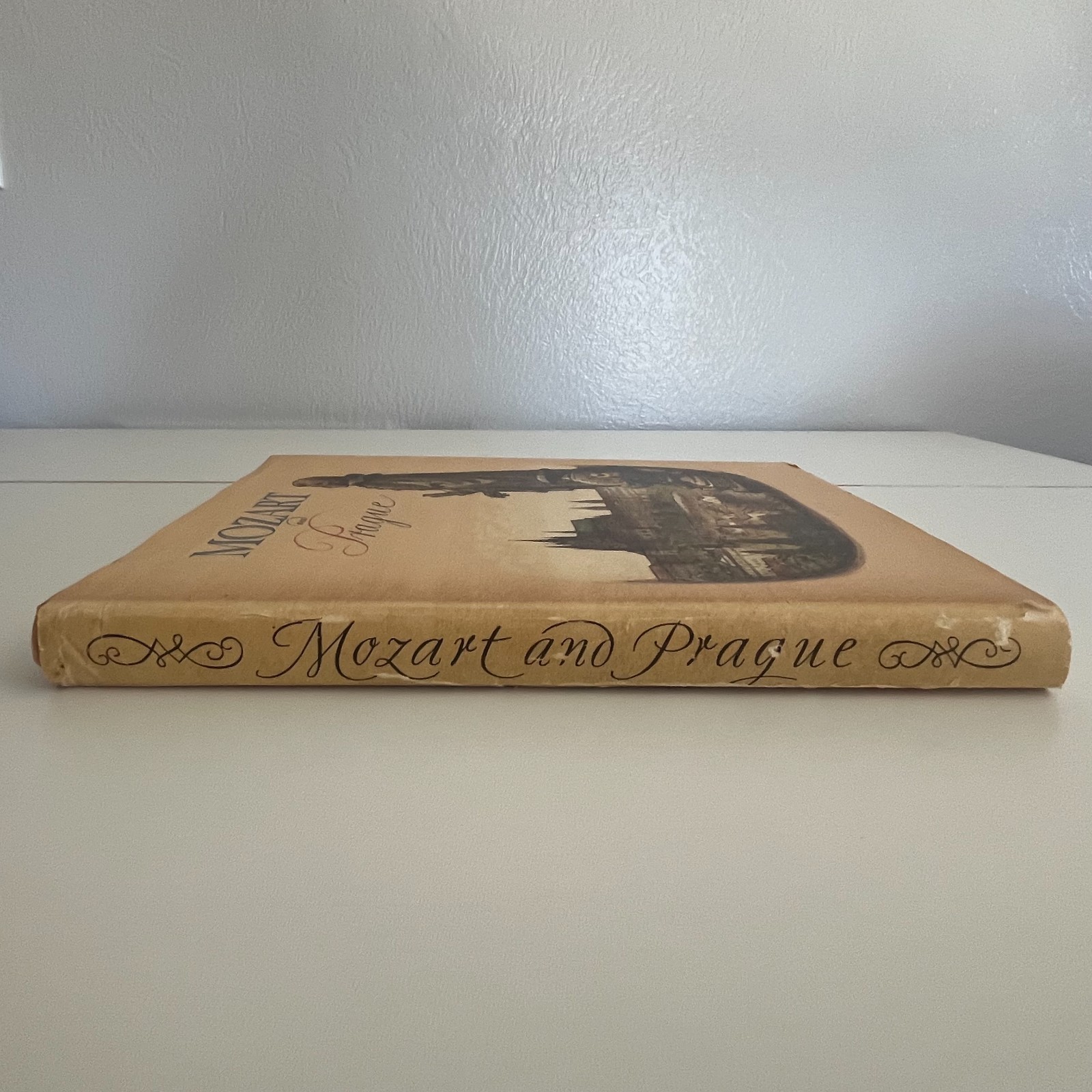 Vintage Hardcover w/Jacket & Box Mozart and Prague by Alexander Buchner Et al.