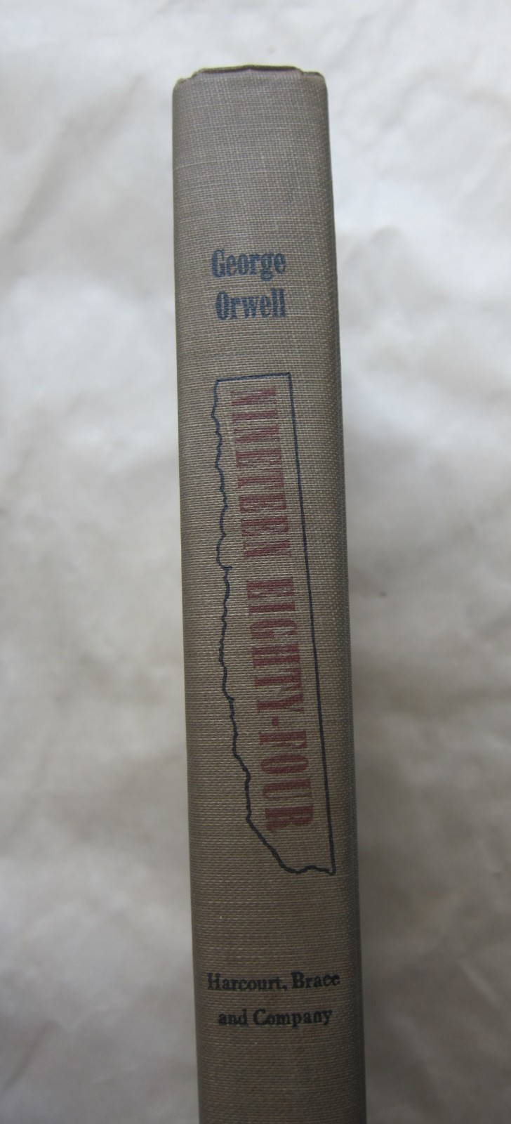 Nineteen Eighty-Four 1984 True First American Edition George Orwell Hardcover