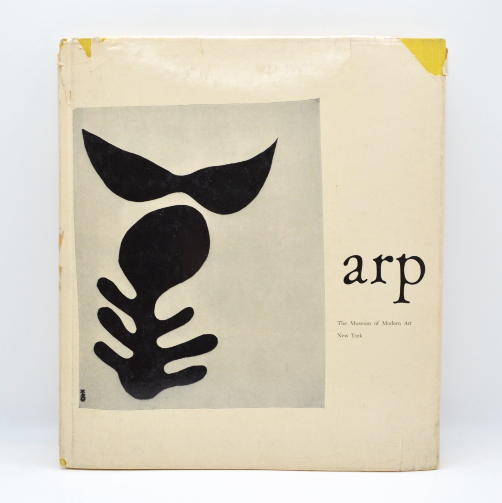 Arp, Museum of Modern Art, HC/DJ, 1958, Artist Exhibition Catalog, DADA,