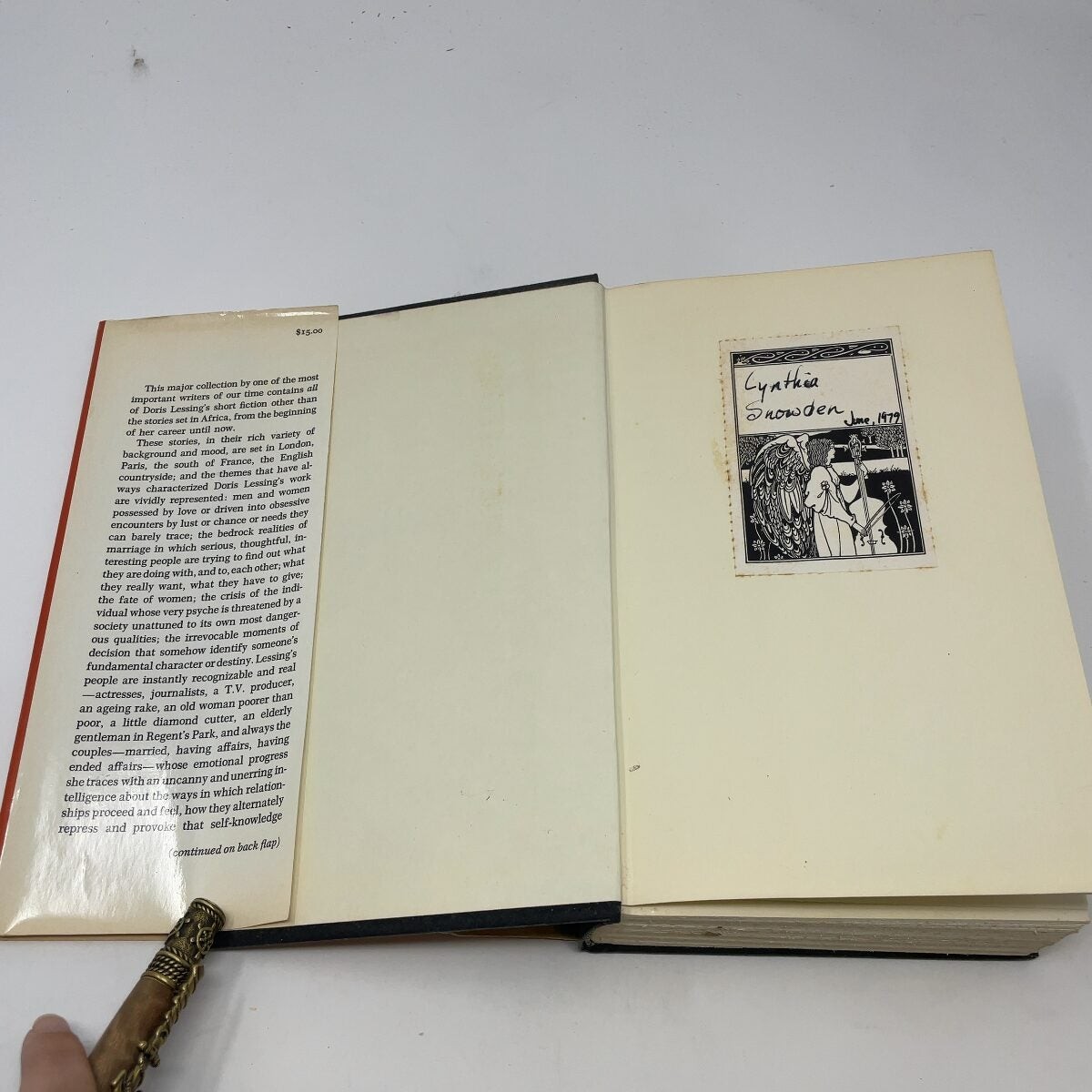 Stories by Doris Lessing HC First Edition Very Good 1978