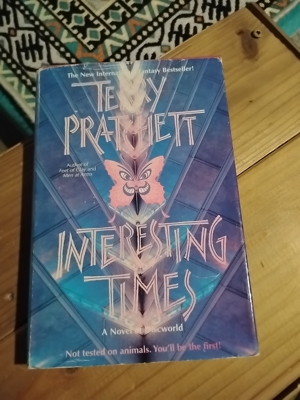 Interesting Times Terry Pratchett Vintage Hardcover Book 1st Edition Discworld