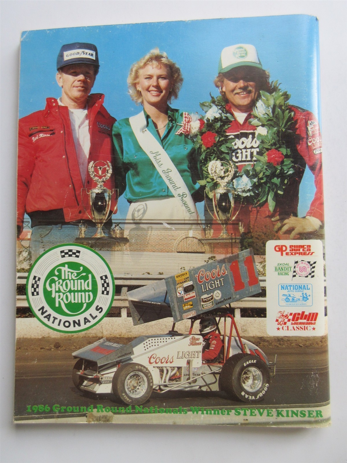 1987 Super Dirt Week Program Miller 300 Syracuse NY Fairgrounds