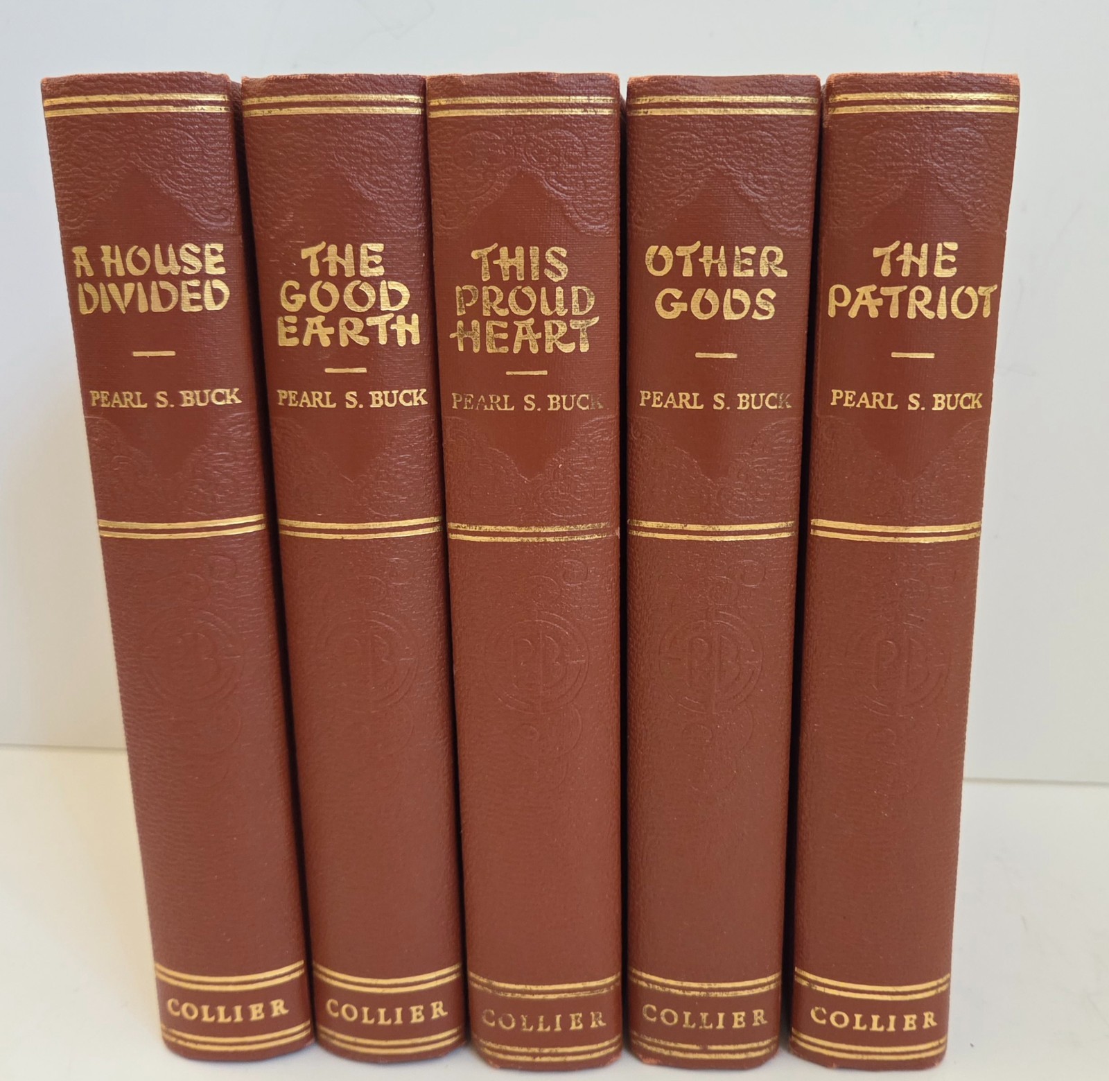 Pearl S Buck Collection of 5 Classic, 1st Edition Books from 1930s.