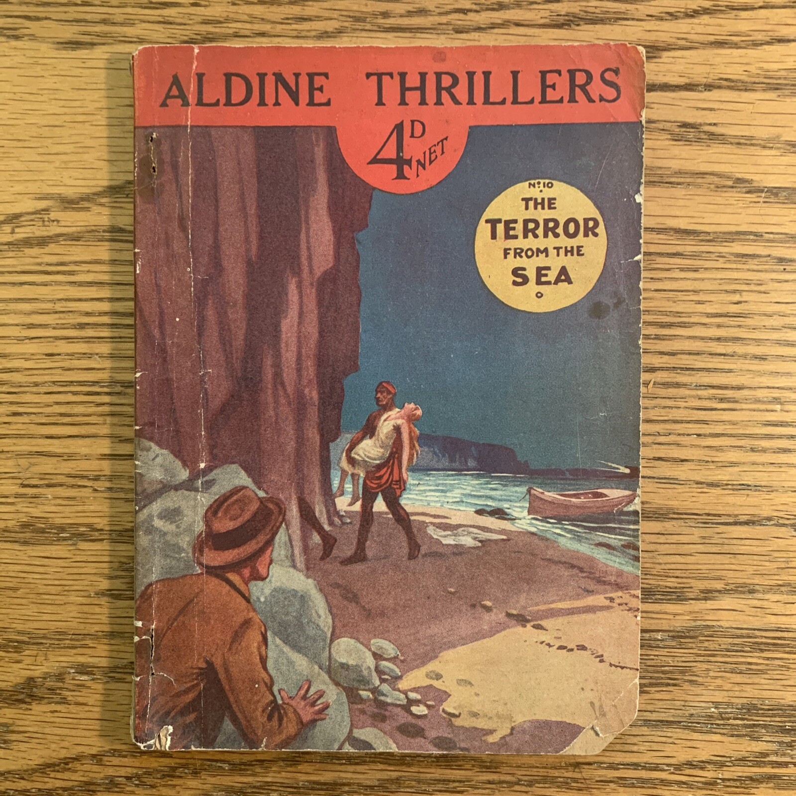 Rare – Aldine Thrillers The Terror From The Sea Vintage 1900’s Pb Digest
