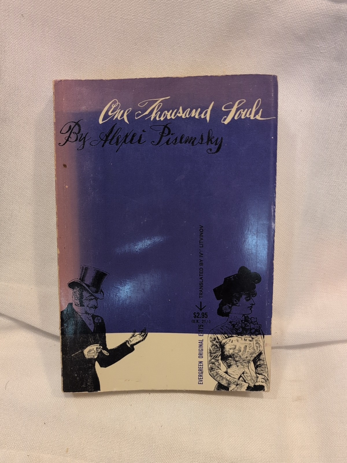 ONE THOUSAND SOULS by Alexei Pisemsky – 1st printing PB 1959 Grove Press
