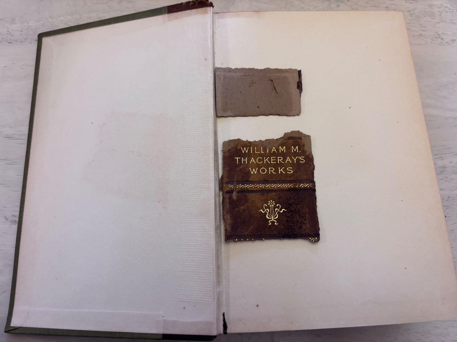 William M Thackeray Burlesques Standard Edition Antique Hardcover