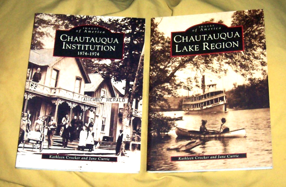 2 CHAUTAUQUA, NY HISTORY BOOKS